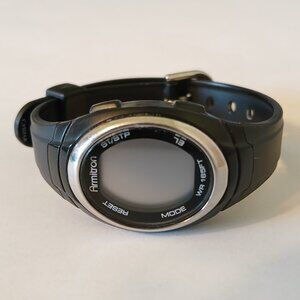 Armitron All Sport Black WR 165ft Acrylic Case Digital Watch 45/7040